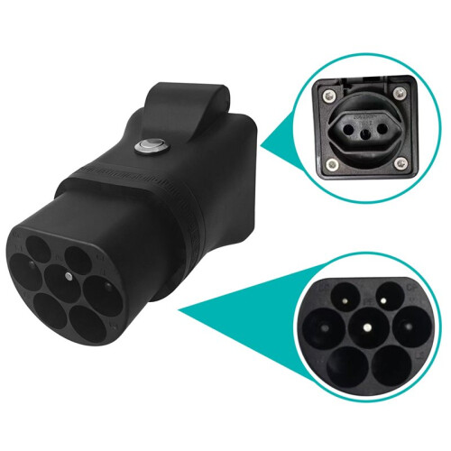Type2 V2L Portable Discharger EV Conversion Type N Socket Electric Vehicle Discharge with  BR Plug