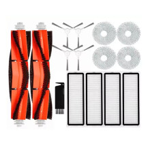 Compatible with Robot Vacuum X10+/X20+B101GL Spare Parts Accessories Main Side Brush Hepa Filter Dust Bag Rag Mop