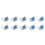 10pcs BPW34 Photodiode High Sensitivity Light Sensor for Electronics Projects Solar Applications and Optical Devices 1