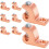 8-Pack Copper Grounding Lug for Pools and Spas, 4 AWG, Compatible with 4-14 Wire Range 1