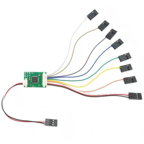 8 Channel PPM Encoder PWM to PPM Signal Converter Module Multi-Flight Controller for RC Receiver Drone Model