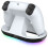 For PS5 Controller Floating Single Charging Dock - Contact-Based Charging Stand with RGB Lighting 6