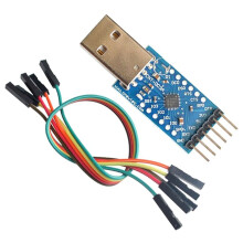 Moduł CP2104 USB 2.0 do TTL UART 6PIN Moduł Konwertera Szeregowego Programatora CP2104 STC PRGMR Zastąp CP2102 z Kablami