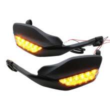 Motorcycle Wind Deflector Shield Handguards Hand Protectors with LED Lights for HYPERMOTARD 950 SP RVE 2019-2024