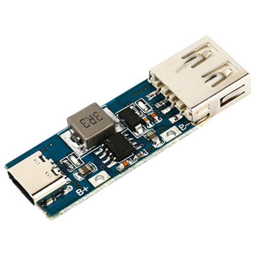 Power Charge Module Step  - 3V/3.3V/3.7V/4.2V to 5V1A Step- Boost Converter Type-C Power Charge Module