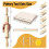 13 Pcs Pottery Tools Kit with 5 Size Teaching Rolling Mud Stick Guides, Wood Rolling Pin & Clay Fabric 3