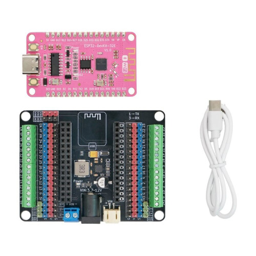 ESP32 Breakout Board V2.0 + ESP32-Devkitc Development Board Compatible with ESP32 Board PH2.0 Interface