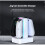 Light Charging Dock for  Joy Con & OLED Model Controller with RGB Light,Anti-Slip Stable 3
