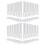 24Pcs Replacement Plastic Pool Joint Pins with Rubber Seal for  Round Lock Set Connect Nail Insertion 1