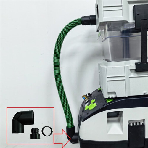 Pre-Separator Hose Replacement L Connector for  DN3240 Vacuum Cleaner Accessory Secure Connection Accessory 2