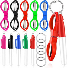15 Pcs Small Badge Scissors for Nurses Set Foldable Travel Portable Shears Gift for Nursing Student Pen Badge Bulk