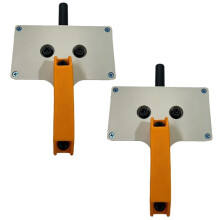 2pcs Wire Puller Efficient Cable Puller for 5-8mm Wire Hand-Held Wire Pulling Tool for Narrow Space Wall Pipeline