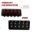 Auto Ignition  Panel Start Push Button LED Indicator for Racing Car Vehicles 12V 20A 5 Rocker Toggle  Panel 7