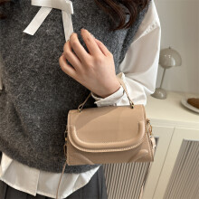 Sac à bandoulière pour femme, cuir PU, couleur Kaki, sac messager avec poche intérieure
