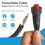 6-Foot 4-Pin Threaded Cable 010-12445-00 Power Data Cable for  EchoMAP Chirp//UHD GPSMAP Panoptix 72cv 72dv 1