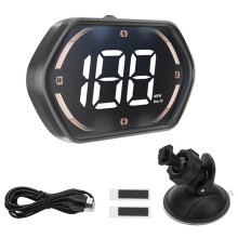 G22 GPS Snelheidsweergave HUD Auto Digitale Display Snelheidsmeter Onderdelen Projector Auto Elektronica Kompas Meter