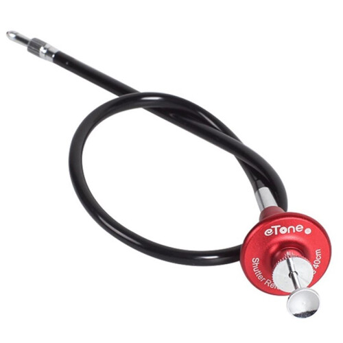 ETone Mechanical Shutter Release Cable Cord with Bulb-Lock Needle Type Mechanical Shutter for Large Format Cameras 40cm