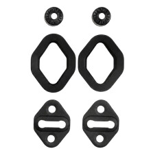 For Alphard Vellfire 30/40 Serie Sliding Door Lock Cover Door Lock Cover Noise Reduction Protector