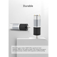 36GP-555 Miniature Brushed Motor 12V/24V 2160RPM Reversible Rotation Adjustable Speed Torque to 100KG.cm 12V