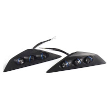 Luz Trasera LED Integrada en el Colín para Motocicleta para S1000R/M1000R 2021-2026 con Luz de Freno y Señal de LED Secuencial