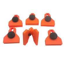6pcs Wide Mouth Tarp Clips Tent Guy  Tensioner / Windproof Tent Clamp / Tarpaulin Fastening Clip