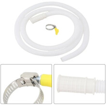 Connecting Range Air Conditioner Drain Hose Stainless Steel Clamps Extension Pipe Made of Polyethylene Portable Hose