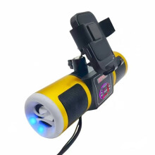 Audio Motorcycle Stereo Speaker Installation Music Player Amplifier Scooter Bicycle USB FMRadio Speaker