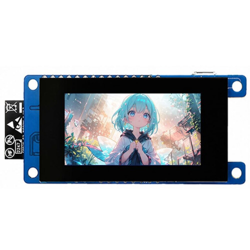 ESP32-S3 1.9-Inch Touchscreen Development Board 170x320 2.4G WiFi+ 5 for  Home Central Control Panel