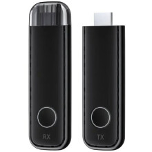 Wireless Video Transmitter -Compatible HD Receiver Extender Display Dongle for Monitor Projector