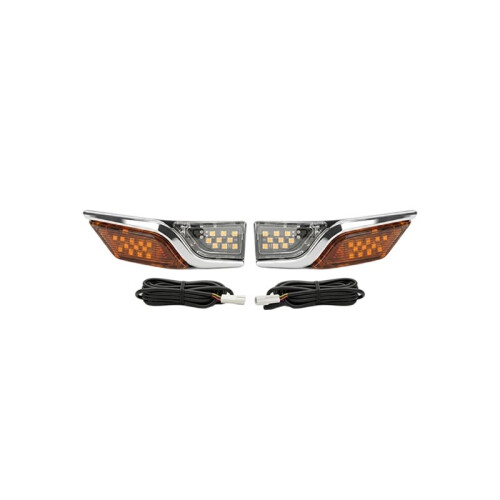 Motorcycle Side Fog Turn Light 3 Function White Auxiliary Lamp for  Gold Wing 1800 18-26
