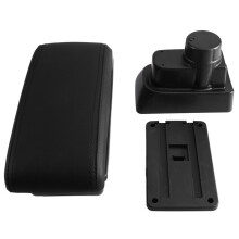 Scatola Portaoggetti per Bracciolo Console Centrale per Corsa D Accessori Interni Scatola di Stoccaggio Centrale A Doppio Strato 3 USB