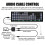 New Multi-Mode Voice Control Music Spectrum LED Pickup Rhythm Analyzer Light Display Audio Level Indicator VU Meter A 4