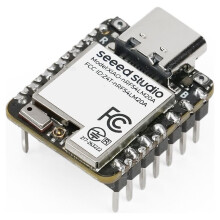 Seeed Studio Placa de Desarrollo Inalámbrica XIAO NRF54LM20A Sense SoC Potente Soporte BLE 6.0, Matter, Thread, Zigbee, 2.4 GHz Pre-Soldada