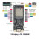 LILYGO Placa de Desenvolvimento T-Display C5 ESP32-C5 WiFi 6 2.4 5 GHz Tela Touchscreen LCD IPS ST7789 de 1.9 Polegadas 7
