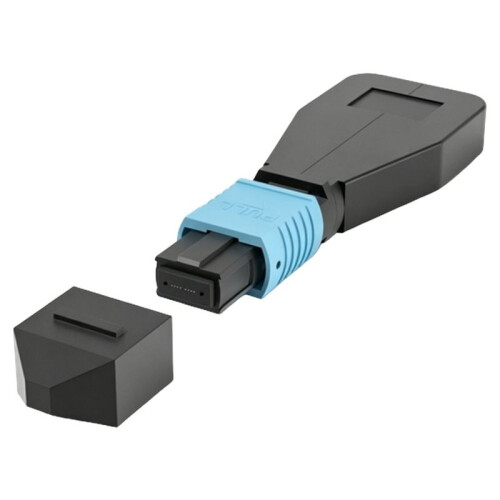 MPO Fiber Loopback Adapter-Multimode OM3, 8-Fiber Connector, Suitable for Fiber Optic Testers and Loopback Module