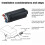 Bomba de Combustível Externa Inline Universal 380LH 1000HP para Carro Substitui Bomba de Combustível 044 Compatível com E85 6