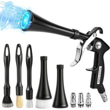 Auto Detailing Lucht Reinigingsmondstukken - Hoge Druk Droog Blazer Cleaner, Lucht Duster Tool voor Auto Interieur Reiniging