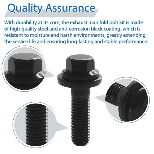 3/8" Header Bolt Kits for  Gen III/LS Series with 4.8, 5.3,5.7 6.0, 6.2,7.0 L 134-1202 1