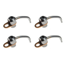 4 Pezzi Getto di Olio di Raffreddamento del Pistone per 206 306 406 407 508 BOXER 1998-2008 Parti di Lubrificazione del Motore