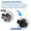 3/8" Header Bolt Kits for  Gen III/LS Series with 4.8, 5.3,5.7 6.0, 6.2,7.0 L 134-1202 3