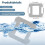 For  Winbot W2 PRO/W2 Omni/W1 Pro Cleaning Cloths - 20 Pack Washable Microfiber for Window Robots 2