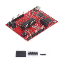 Placa de Desarrollo MSP-EXP430G2 con Chip MSP430G2553/2452 Emulador en Placa Programación y Depuración USB