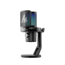 Maono DM40 Live RGB Microfono Gaming Wireless USB con Ricevitore Type-C Supporto da Tavolo per PC Mic A