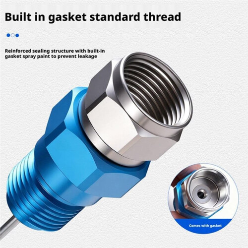 360 Degree Rotatable Airless Paint Sprayer Adapter Leak Resist Joint for Smooth Coating 1
