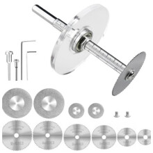 Outil de Coupe de Tuyau en PVC Intérieur, Coupeur de Tuyau en PVC Interne avec 6 Lames de Scie et Guide de Profondeur Réglable avec Échelle
