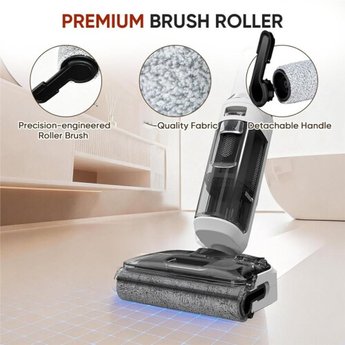 Roller Brush and Filter Replacement Compatible for  Floor ONE Stretch S6/ I6 Stretch/ I5 Stretch/ S7 Stretch/ S9