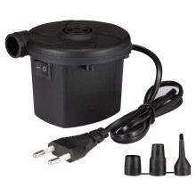 2 in 1 Air Compressor Pump 220V Air Filling Inflator with Nozzles Household Multipurpose for Mattress EU Plug