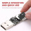 Placa de Desenvolvimento ESP32-S3 Pocket-Dongle-S3 com Tela LCD de 0,96 Polegadas N16R8 Sem Caixa e 1G 3