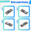 ESP32-C5-N16R8 Development Board Dual-Band WiFi 6 BLE 5.0 IoT Module 16MB Flash 8MB PSRAM Type-C 7