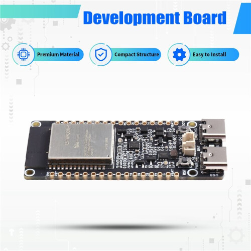 ESP32-C5-N16R8 Development Board Dual-Band WiFi 6 BLE 5.0 IoT Module 16MB Flash 8MB PSRAM Type-C 1